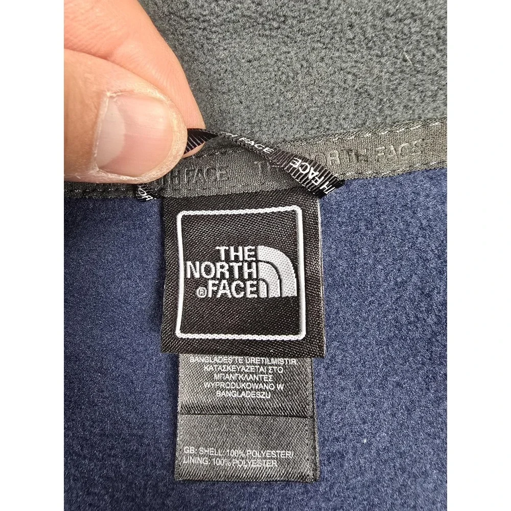 The North Face‎ Jacket Mens 2XL Blue 3-in-1 Hooded Removable Fleece Lined
